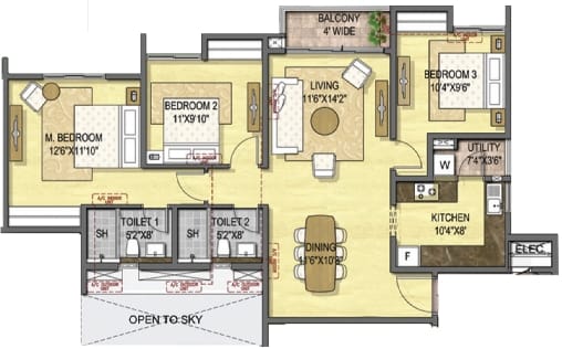 Moonstone-2BHK