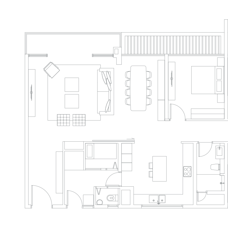 4 BHK Apartments in Chennai